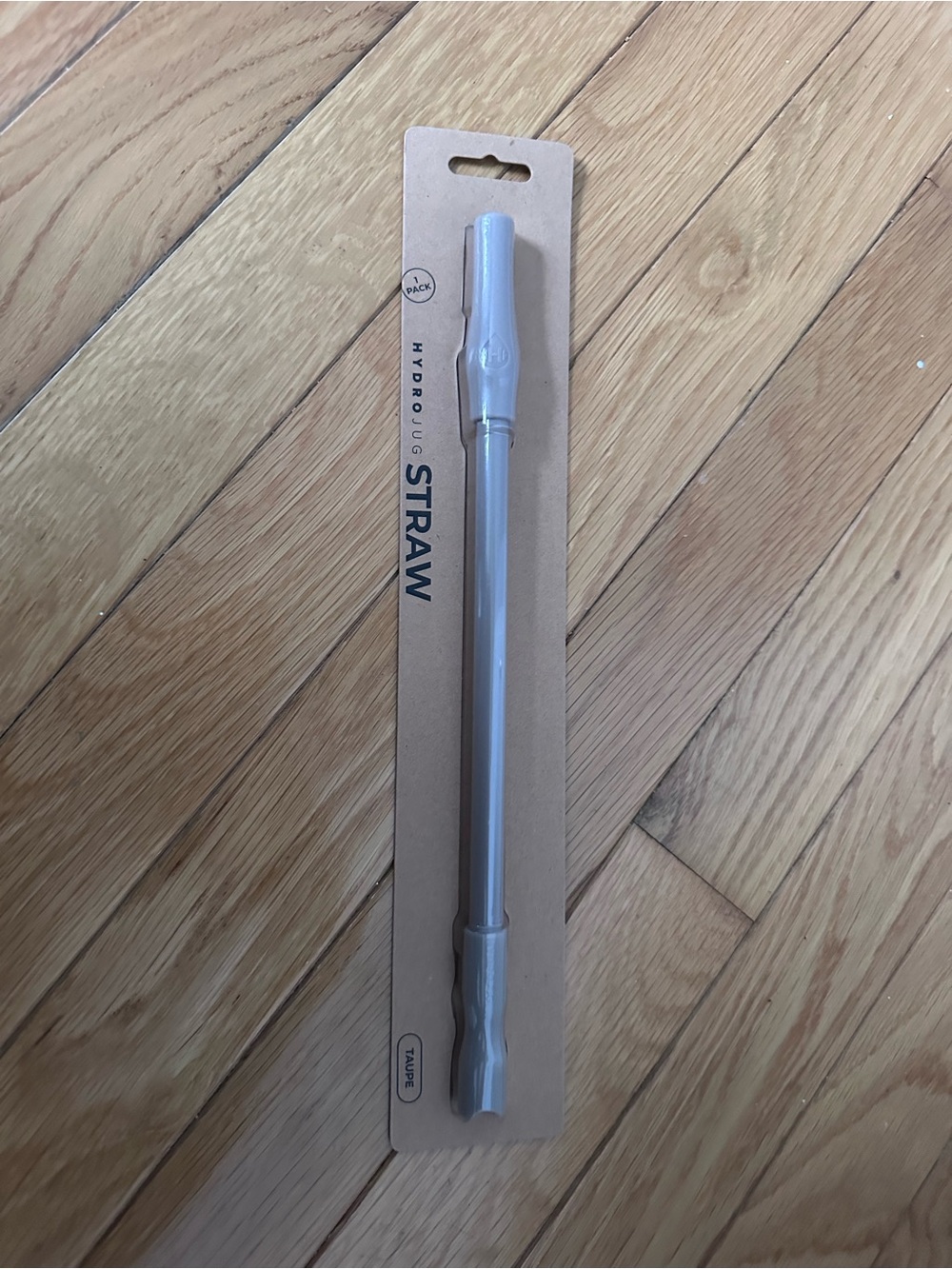 HydroJug Reusable Straw in Taupe